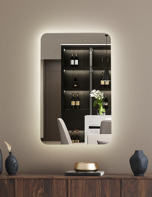 멜라티 LED 직사각 거울조명 거울 욕실등 무드등 욕실 벽등