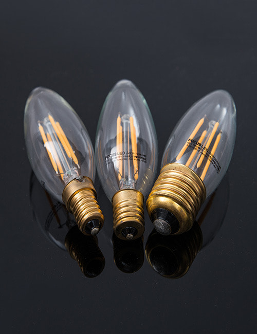 [FC] LED 에디슨 촛대구 3~4W (E14/E17/E26)