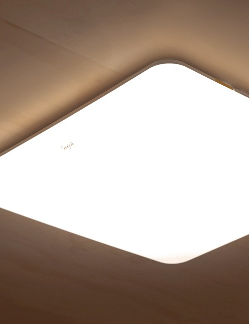 퓨로 LED 리모컨 방등 60W(사각,원형)