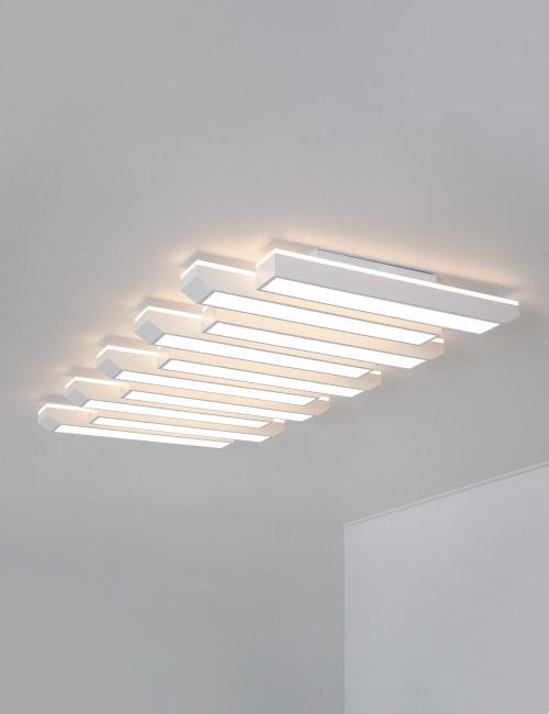 뉴건스 LED 거실등 250W 인테리어 디자인 조명 화이트