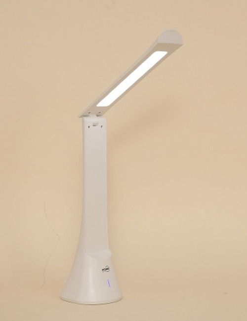 레온 플랫 LED 무선 단스탠드 학생용 공부방 밝기조절 각도조절 휴대용 조명 (USB충전)