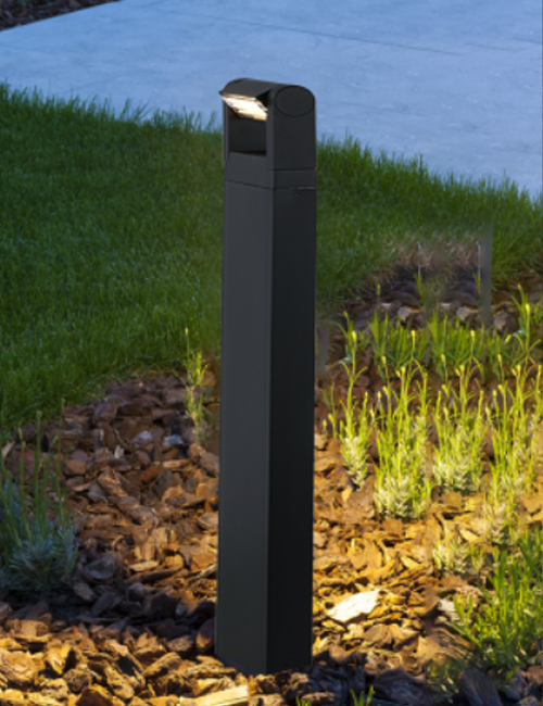 [RS] 앵글러 LED 외부 정원등  5W 각도조절 다크그레이 잔디등 인테리어 조명