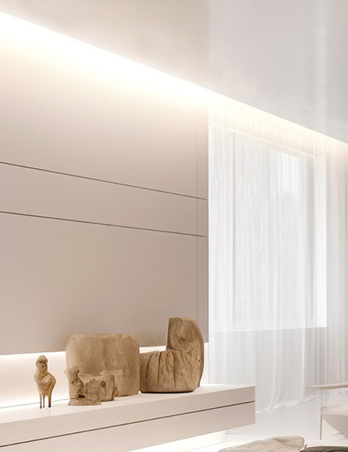 LED T5 라인 조명 [전주백색] 간접조명 라인 간접등 침실 카페 인테리어 포인트 조명